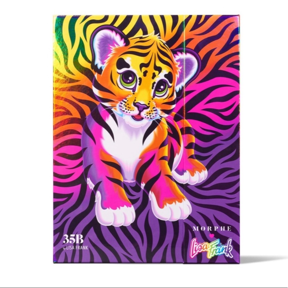 Morphe X Lisa Frank 35B By Lisa Frank Artistry Palette: Forrest Tiger 🐯🧡